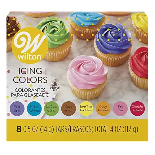 Wilton 8-Icing Colors Set